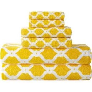 NWT - 18pc 100% Cotton Towel Set! 6 bath towels, 6 hand towels, 6 washcloths